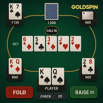 GoldSpin - Poker Table Game - Stolní Hry